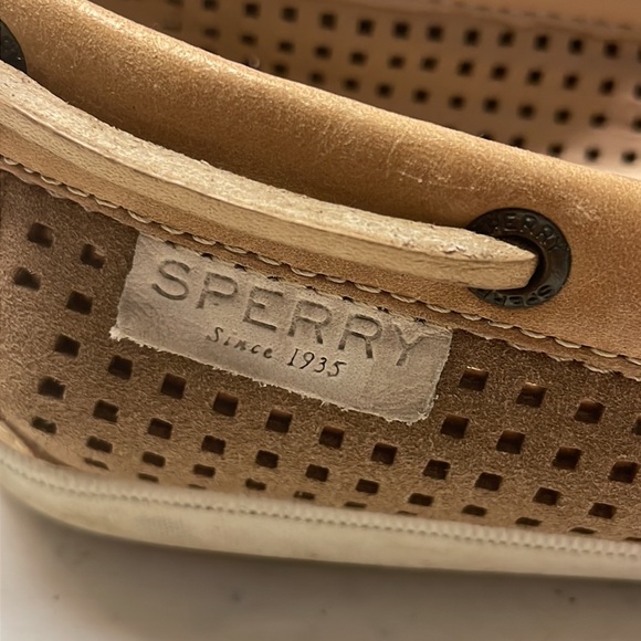 🎉HP🎉Sperry Top Sider Perforated Boat Shoes - Picture 4 of 12